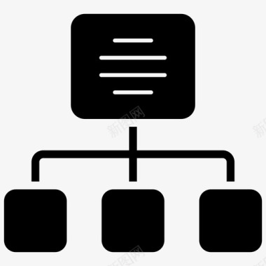 类目分布文件夹网络分布式数据库文件网络图标图标