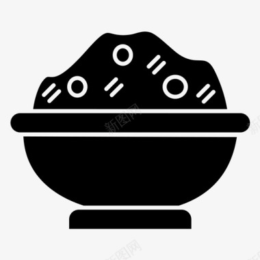 食物食物碗食物餐图标图标