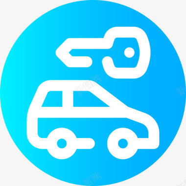 圆形火焰图标汽车酒店118圆形图标图标