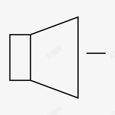 低费率声音低音量静音图标图标