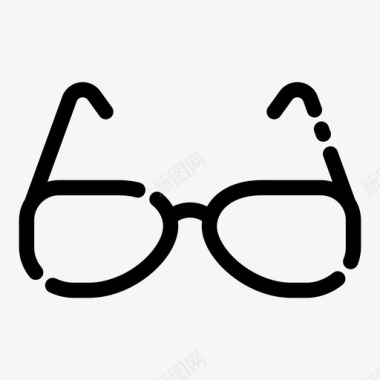 眼镜创意教育图标图标