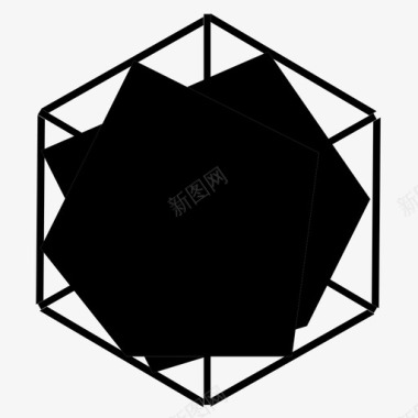 主图素材雷达图图标