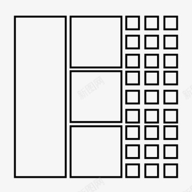 版面设计版面分发图标图标