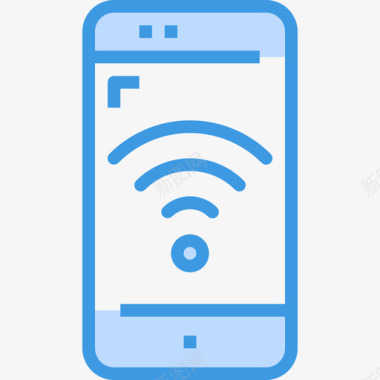 应用程序的智能手机智能手机移动应用程序10蓝色图标图标