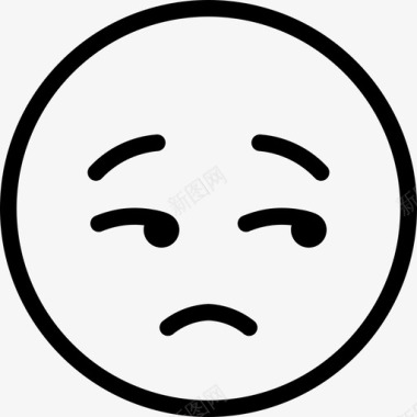 修饰裤未修饰的脸表情符号情绪图标图标
