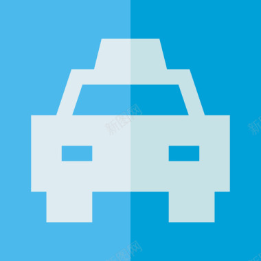 公共环境标识出租车公共标志公寓图标图标