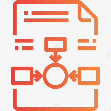 文件集的上市文件文件和文件集6渐变图标图标