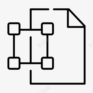 缩小空间文档文件图标图标