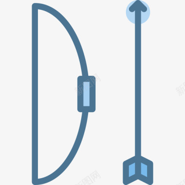 弓箭武器3蓝色图标图标
