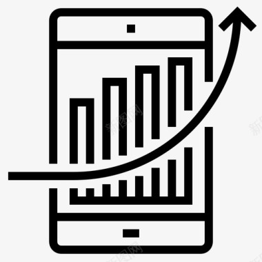 财务预测模型增长分析财务图标图标