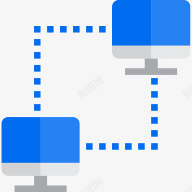 通信网络网络通信网络3扁平图标图标