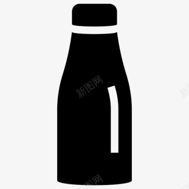 奶瓶儿童食品玻璃瓶图标图标