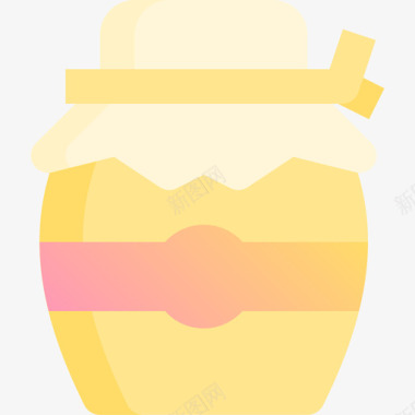 果酱感恩节24号黄色图标图标