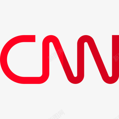 电影屏幕平面Cnn电影和电视标识平面图标图标