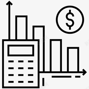 可用性审计财务计算会计业务评估图标图标