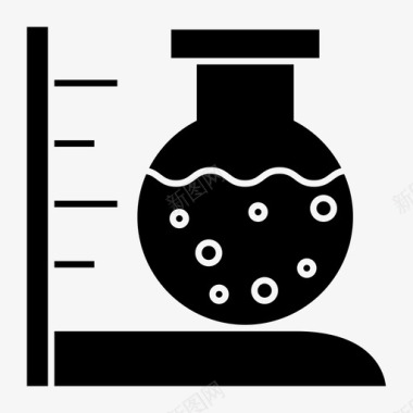 窗户玻璃烧杯烧瓶佛罗伦萨烧瓶图标图标