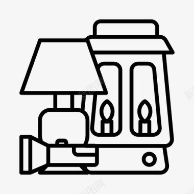 照明设备电器家用电器图标图标