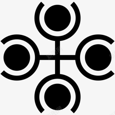 社区符号连接符号连接图标图标