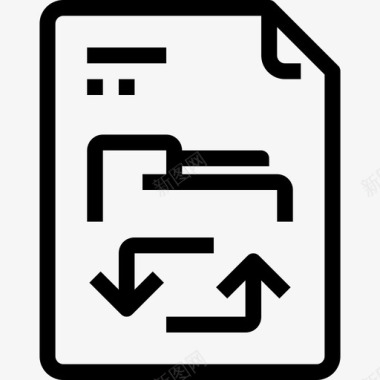 CC文件夹图标文件文件和文件夹16线性图标图标