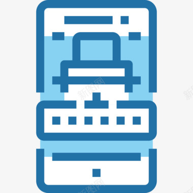 移动互联网移动互联网安全29蓝色图标图标