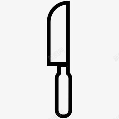 刀菜刀厨房用具图标图标