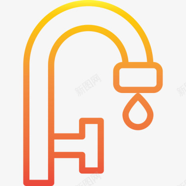龙年家装水龙头家装浴室3梯度图标图标