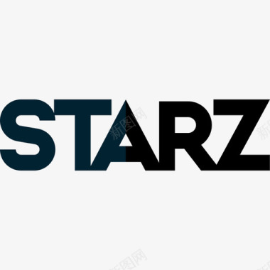 Starz电影和电视标识平面图标图标