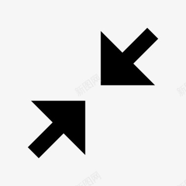 展台折叠最小化折叠调整大小图标图标
