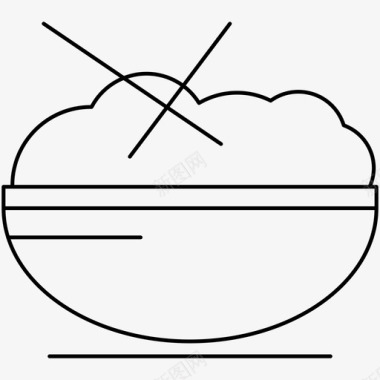 米饭菜饭图标图标