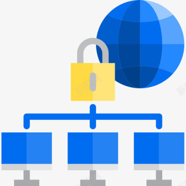 通信网络网络通信网络3扁平图标图标