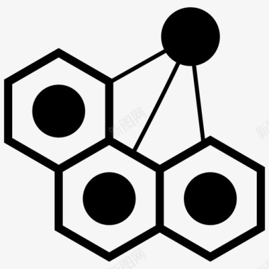 化学键氨基酸互连图标图标
