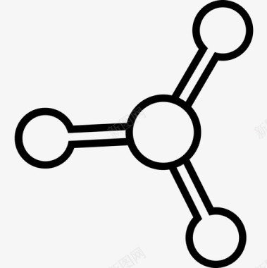 分子分子科学58线性图标图标