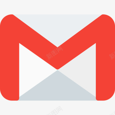 品牌标志免扣Gmail徽标和品牌扁平图标图标