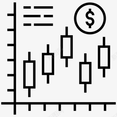 数据信息表格财务图条形图数据图图标图标