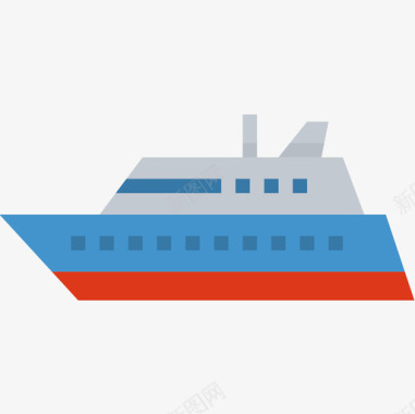 船船运输94扁平图标图标
