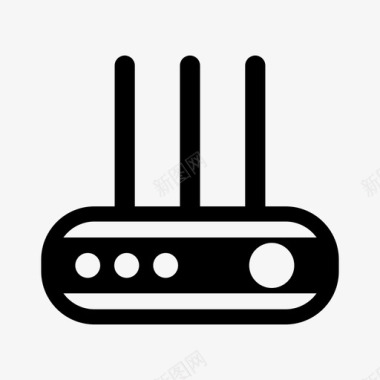 联通无线wifi路由器互联网无线路由器图标图标