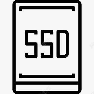 ssdSsd计算机硬件8线性图标图标