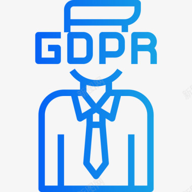 抽象渐变背景阿凡达gdpr16渐变图标图标