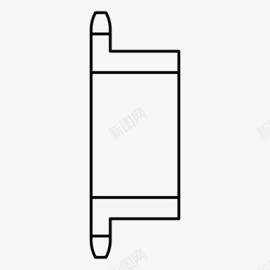 传动装置链轮齿轮传动装置图标图标