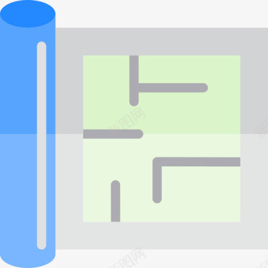 平面图矢量平面图建筑78图标图标