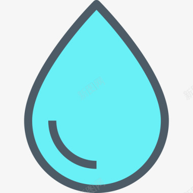 水滴工业5线颜色图标图标