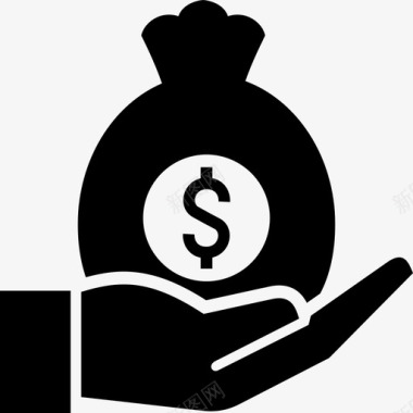 梦想基金基金增长投资图标图标