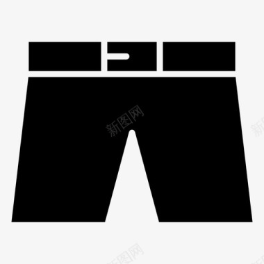 短裤腰带衣服图标图标