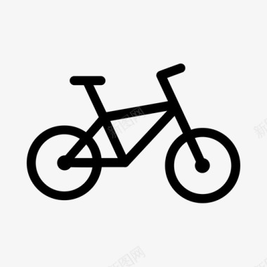 自行车坐骑骑图标图标
