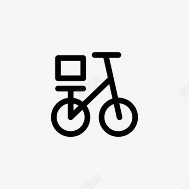 骑自行车骑车旅行图标图标