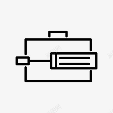 螺丝刀维修工具工具公文包修理图标图标