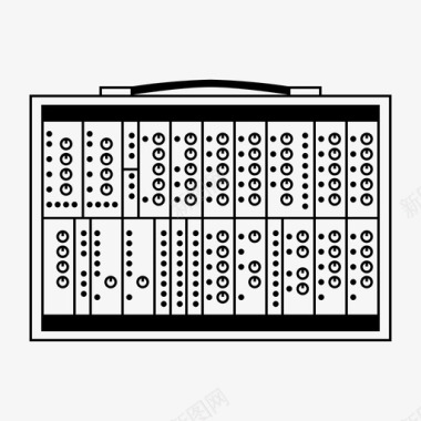 素材模块模块合成器模拟电子图标图标