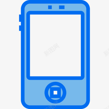 Iphone设备12蓝色图标图标