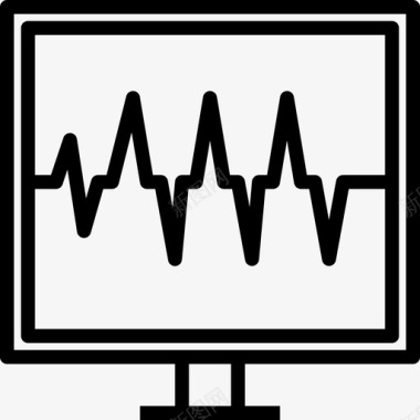 扫描二维码图标扫描仪医疗保健5线性图标图标