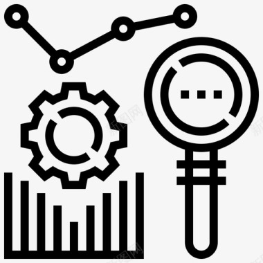 研究物质研究分析数据图表图标图标